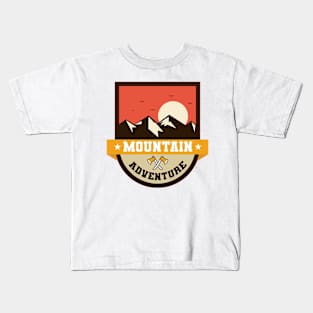 mountain adventure Kids T-Shirt